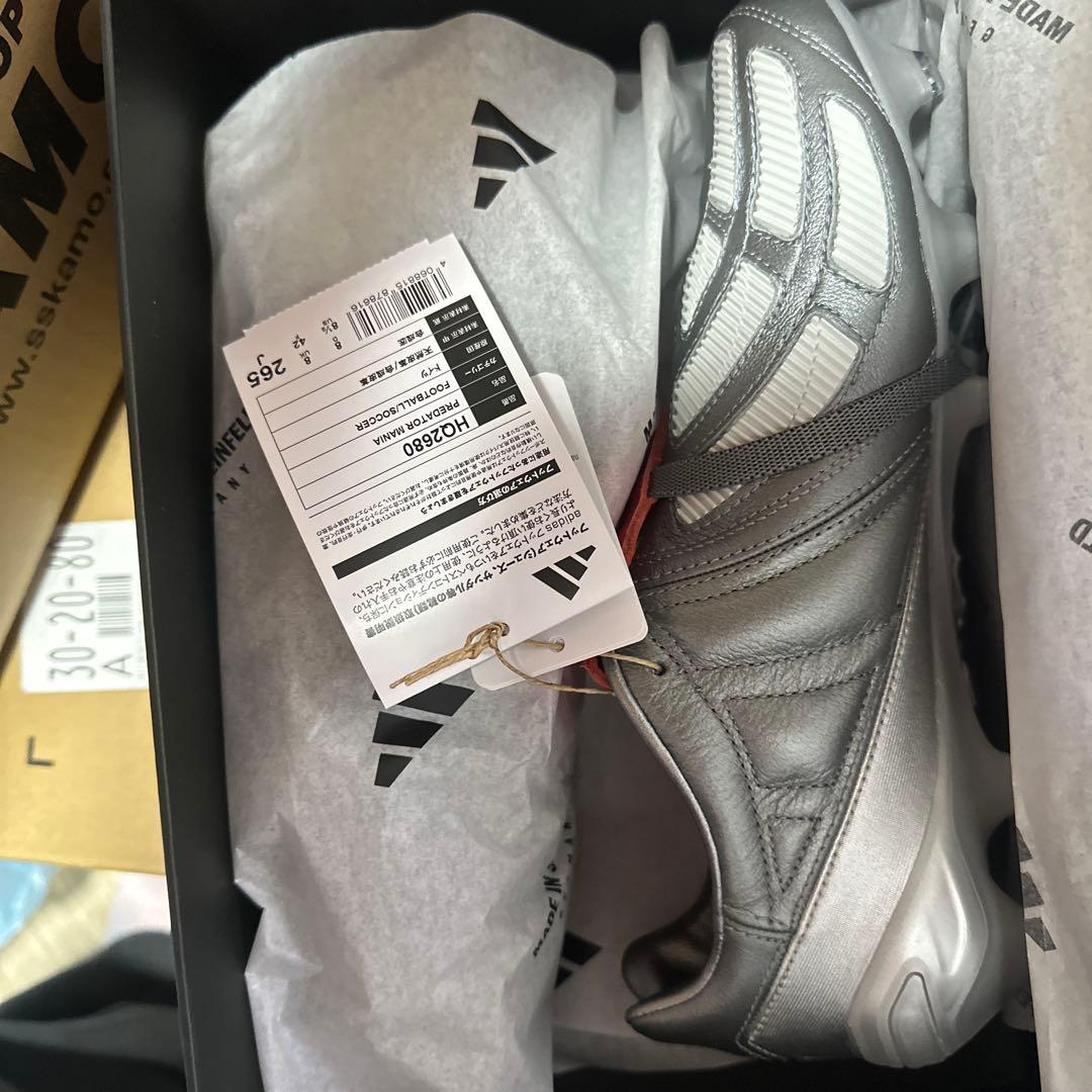 Adidas プレデター マニア FG サッカースパイク 26.5cm