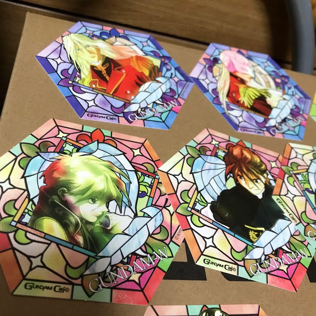 ガンダムW コースター ガンダムカフェ ガンカフェ コンプリート