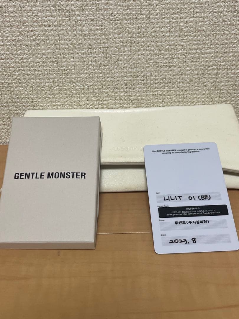 小物 GENTLE MONSTER Lilit 01(BR)
