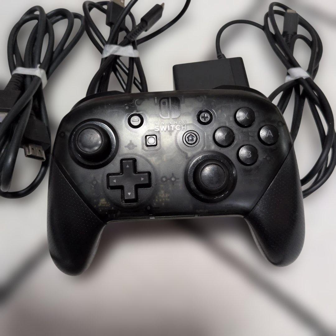 【即決価格有り】switch本体　スマブラドック　プロコン　SDカード付き