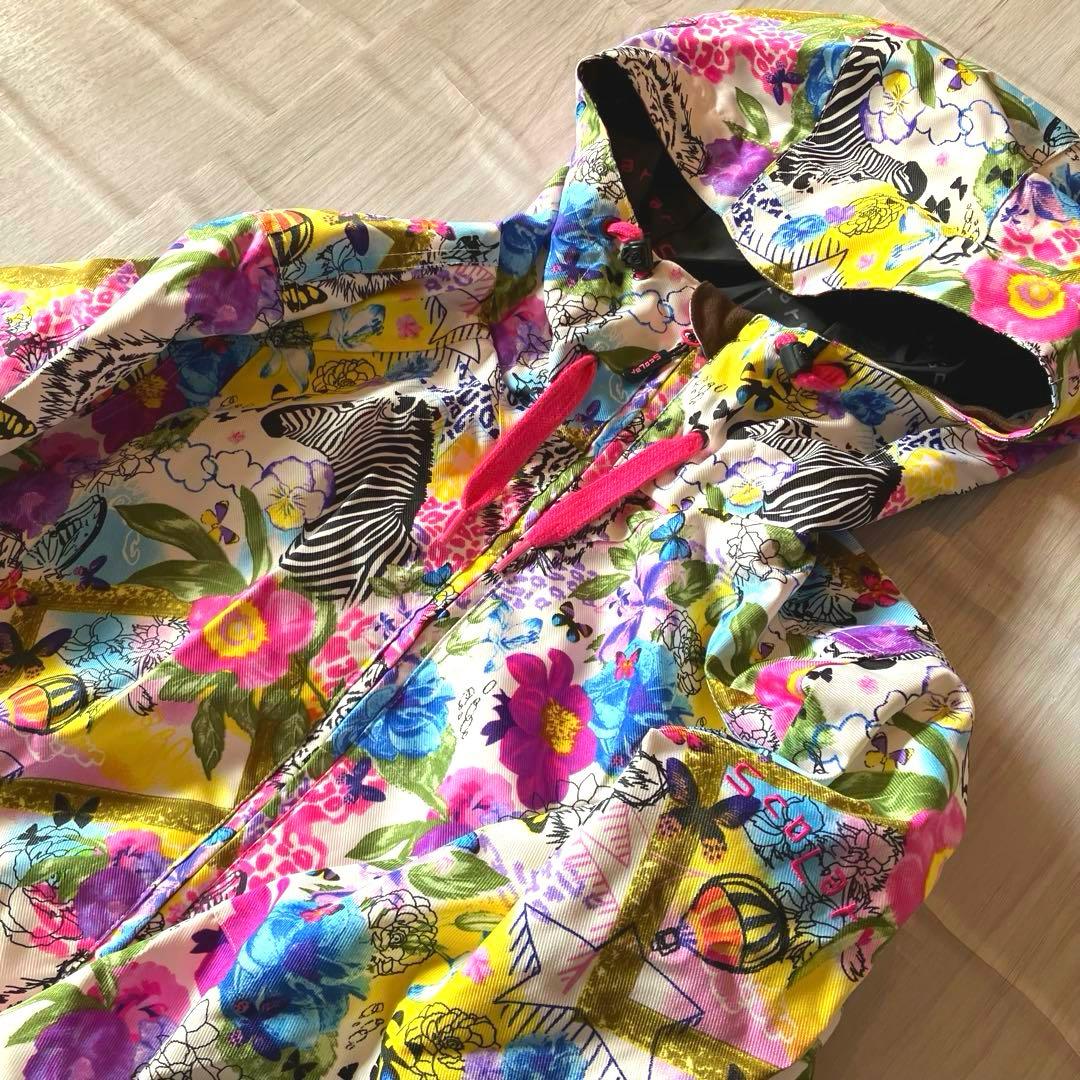 1E✨scalarスカラー✨スキーウェア 上下セット レディースM