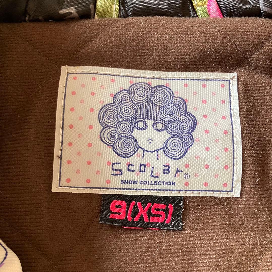 1E✨scalarスカラー✨スキーウェア 上下セット レディースM