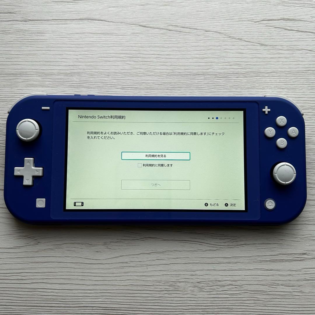 Switch Nintendo Lite ブルー　スイッチライト