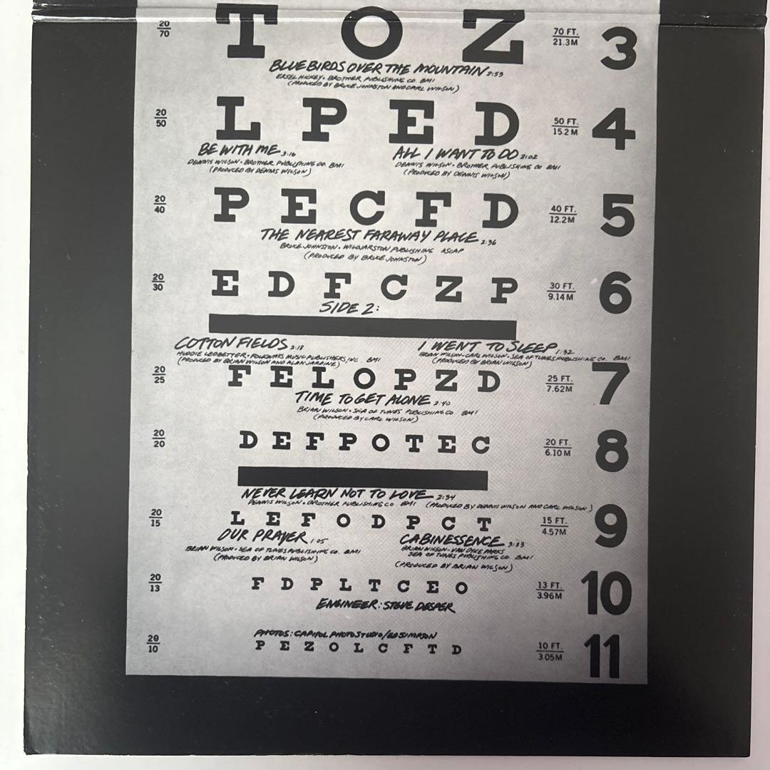 The Beach Boys 20/20 再発LP