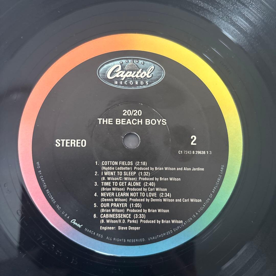 The Beach Boys 20/20 再発LP