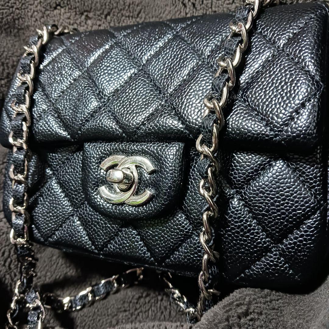 シャネル　ノベルティ品　ショルダーバッグ　ブラック