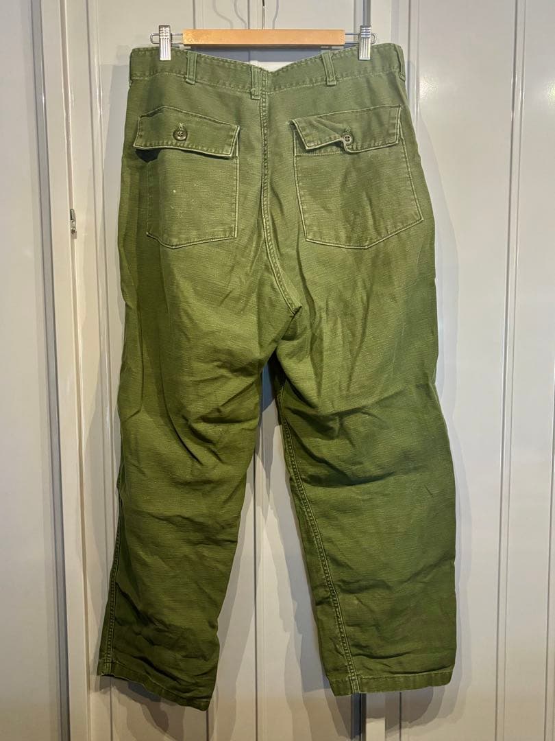 70s ベイカーパンツ ユーティリティパンツ OG-107 W36 L33