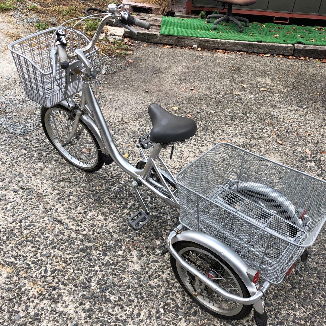 武田産業　ナチュラルフロー　三輪自転車 シルバー