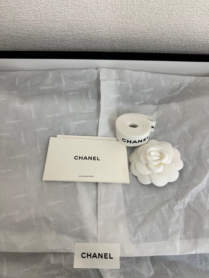 ブラックピンクジェニ着用CHANEL レインブーツブラック 38サイズ