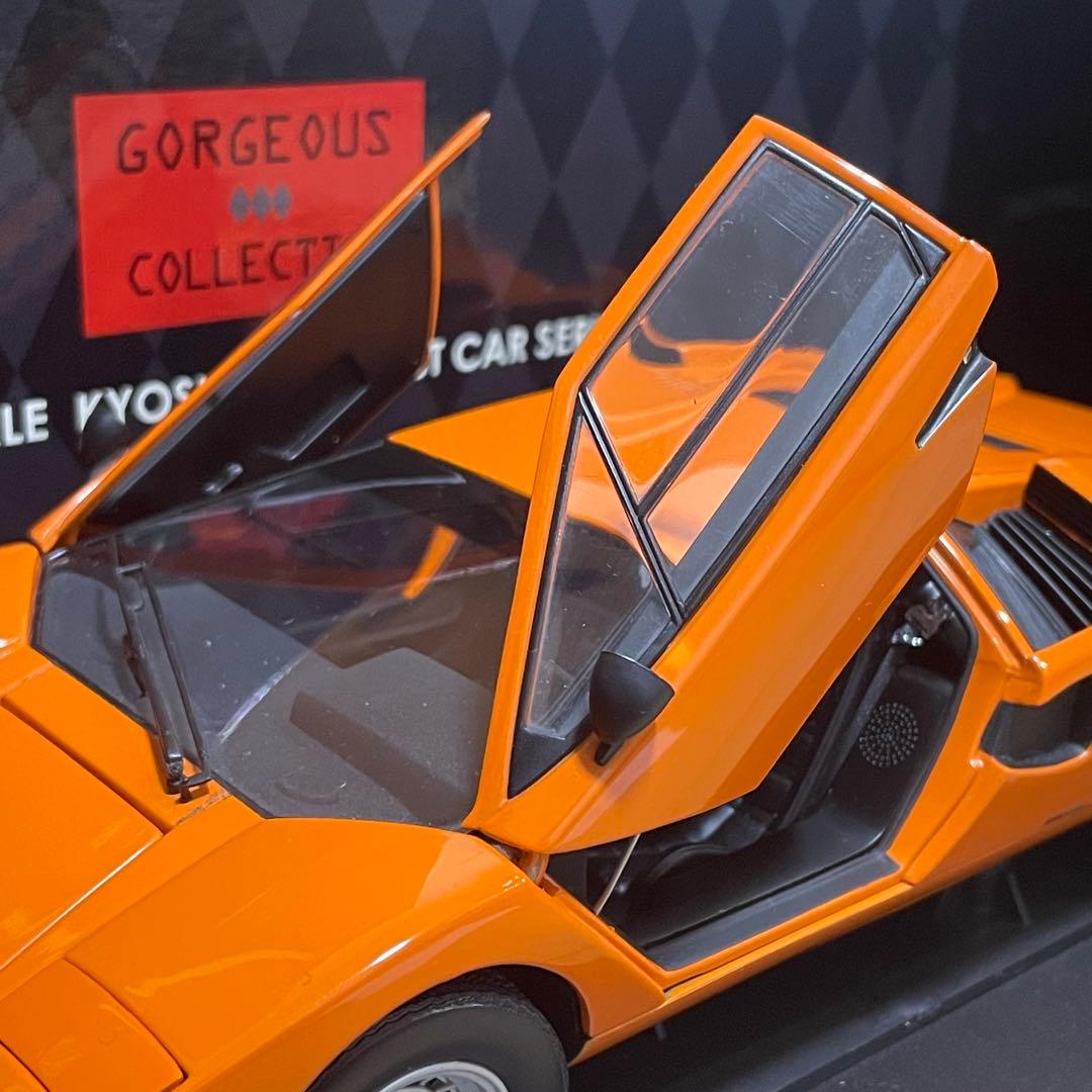京商 1/18 ランボルギーニ カウンタック LP400 オレンジ