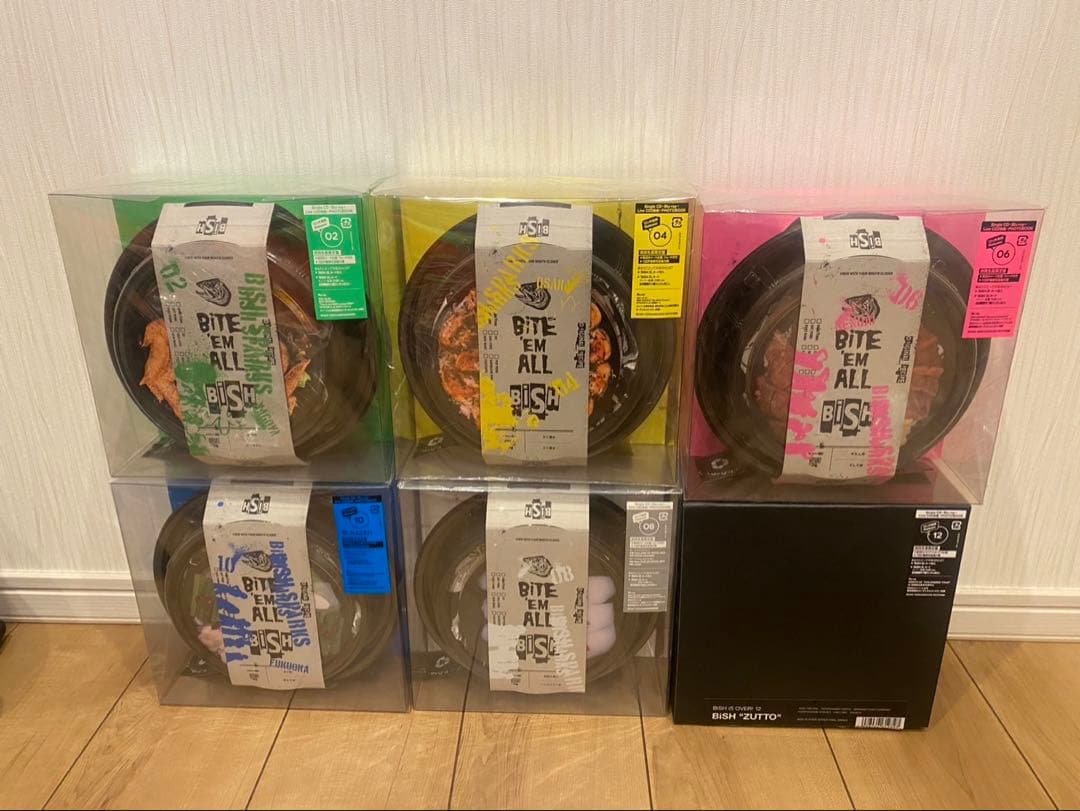 BiSH BiSHイーツ 12ヶ月連続シングル 6組セット 初回生産限定盤