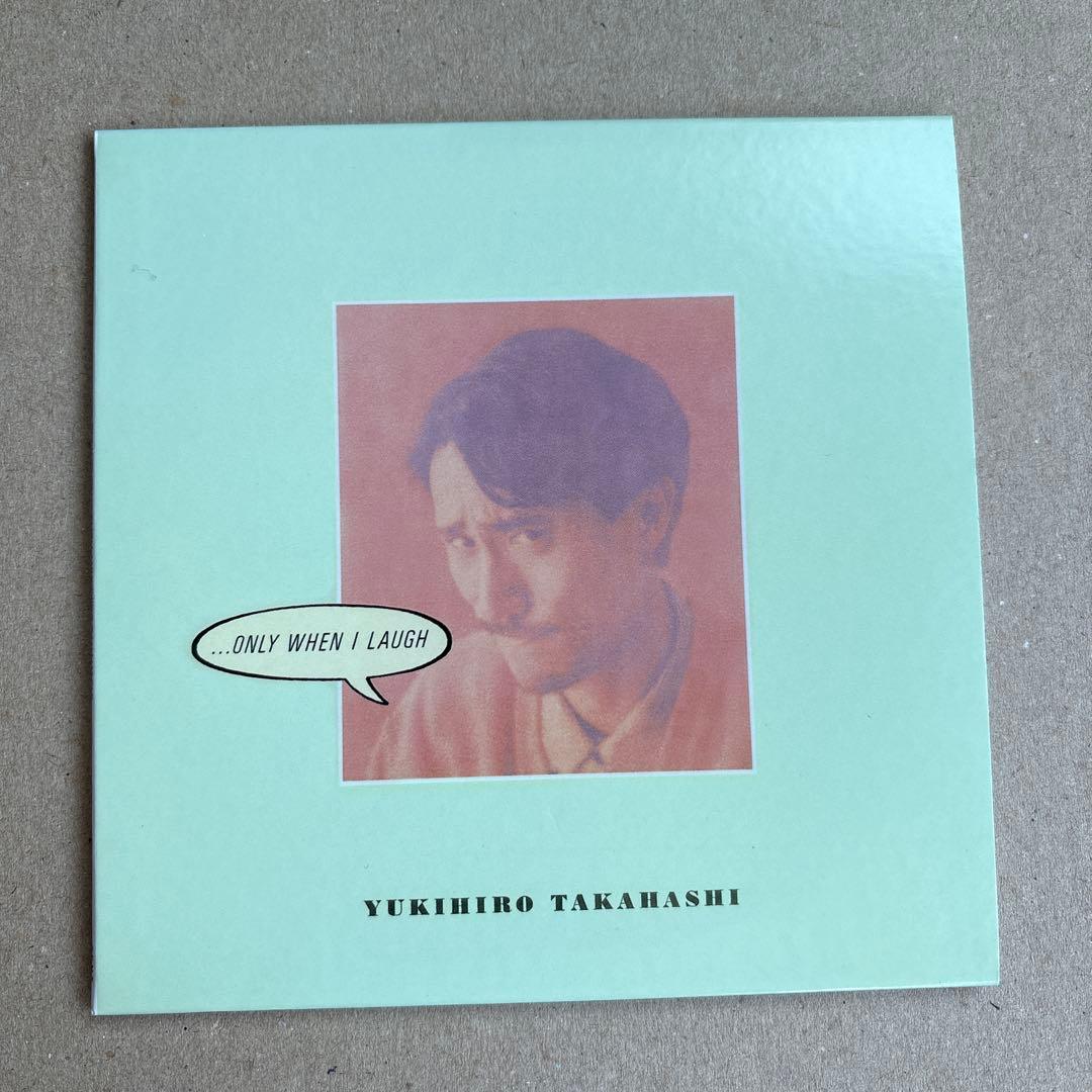 【希少】美品】高橋幸宏 ...ONLY WHEN I LAUGH 紙ジャケット