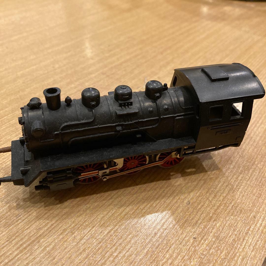 黒い蒸気機関車HOゲージモデル　ドイツ製