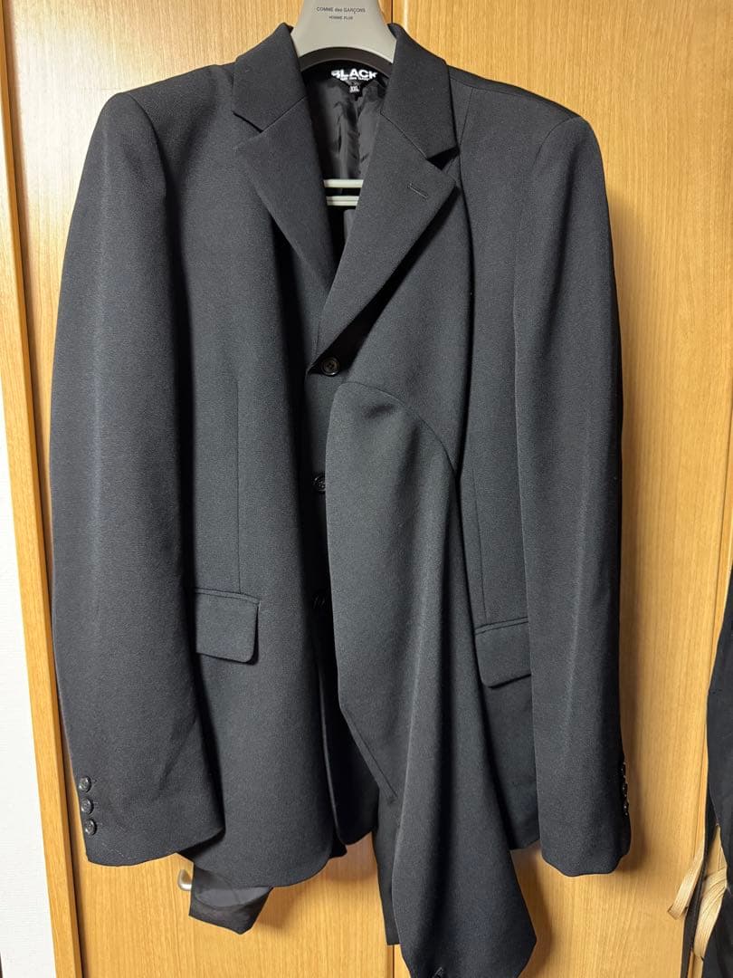 BLACK COMME des GARCONS 25AW 四本袖ジャケット