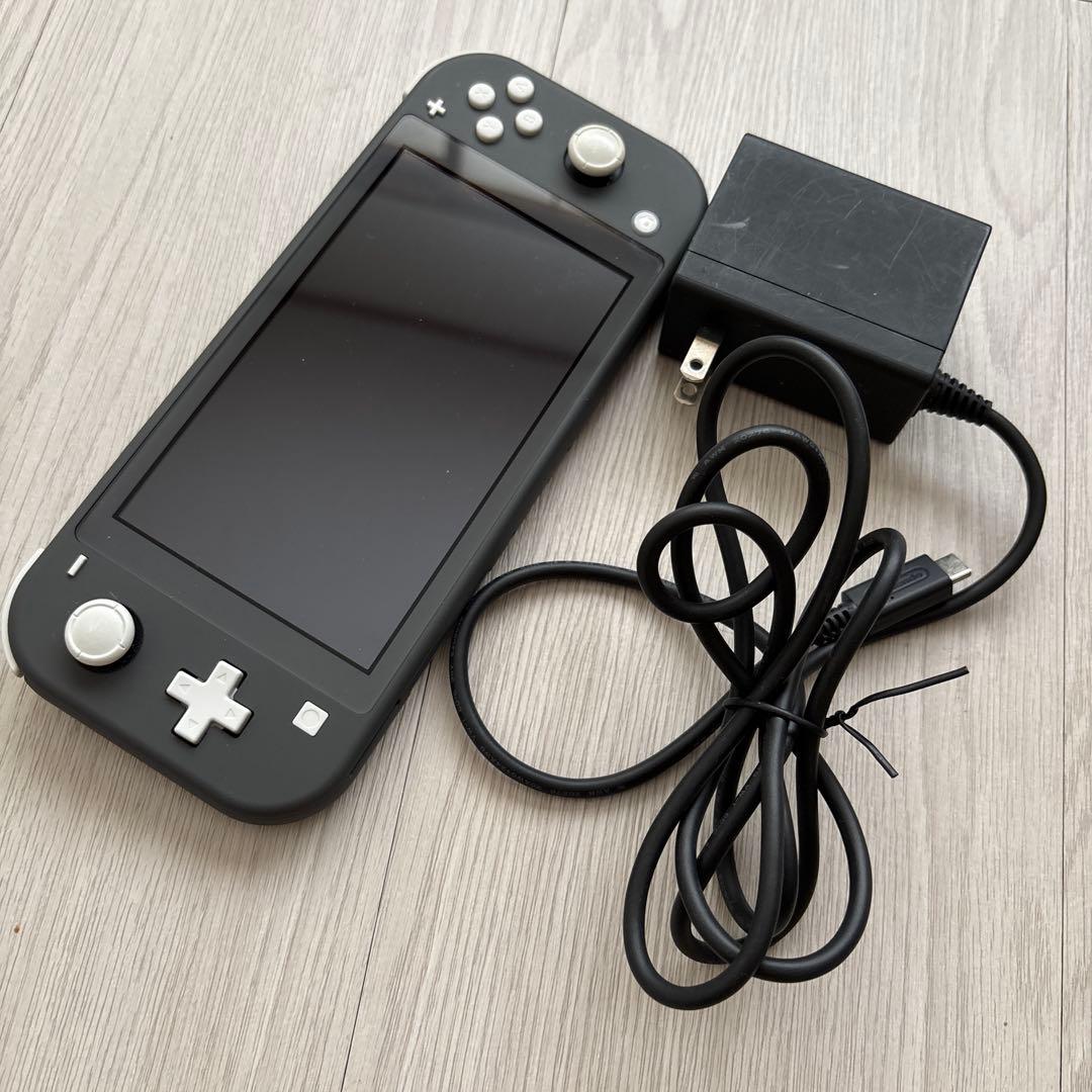 Nintendo Switch Lite ブラック 本体 充電器付き