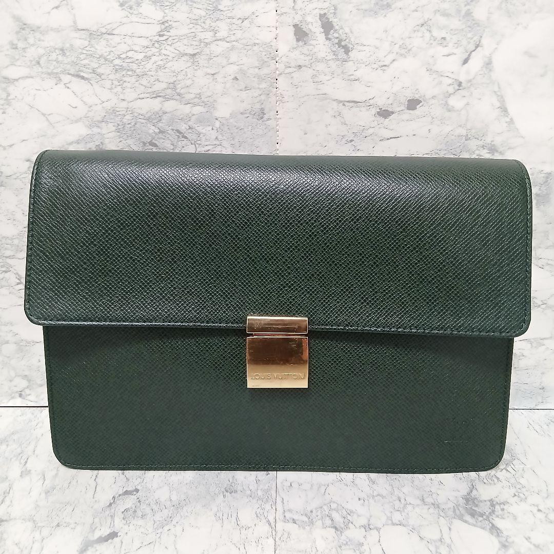 【極美品】LOUIS VUITTON タイガ セレンガ クラッチバッグ エピセア