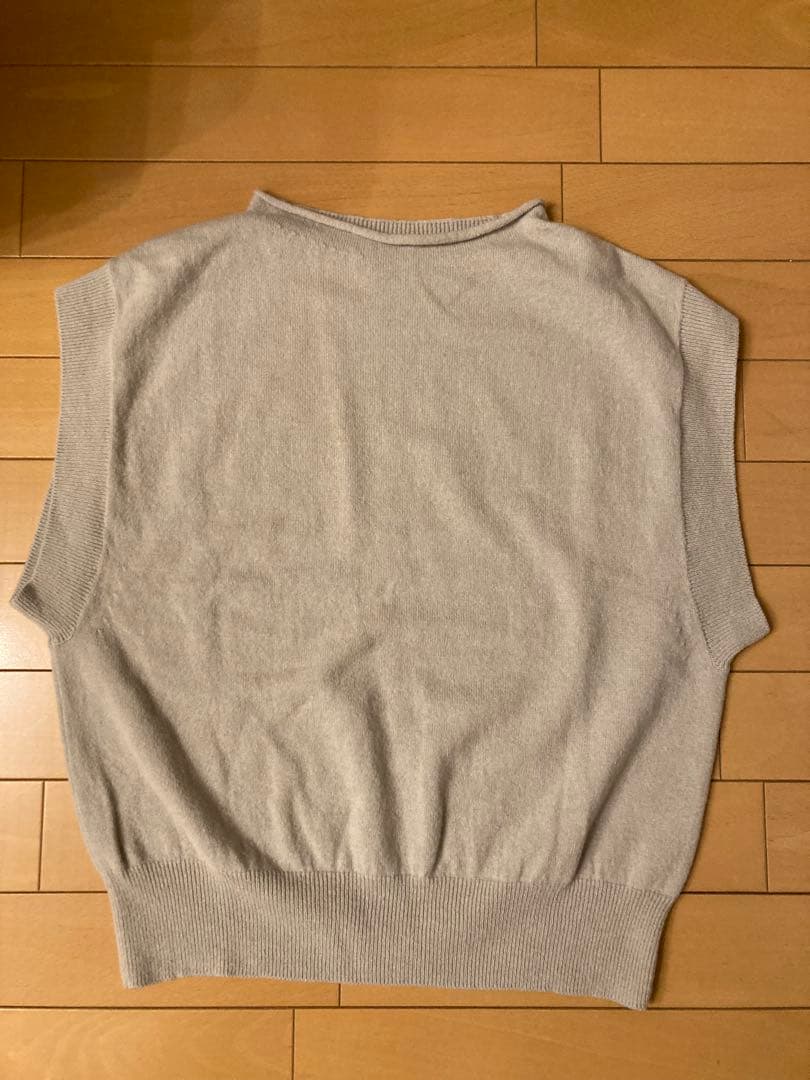 MARGARET HOWELL グレー ニットベスト
