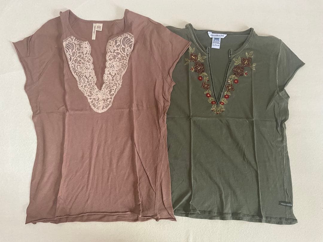 まとめ売り！アバクロ　キャミソールタグ付き有り　キャミ28枚と重ね着6枚