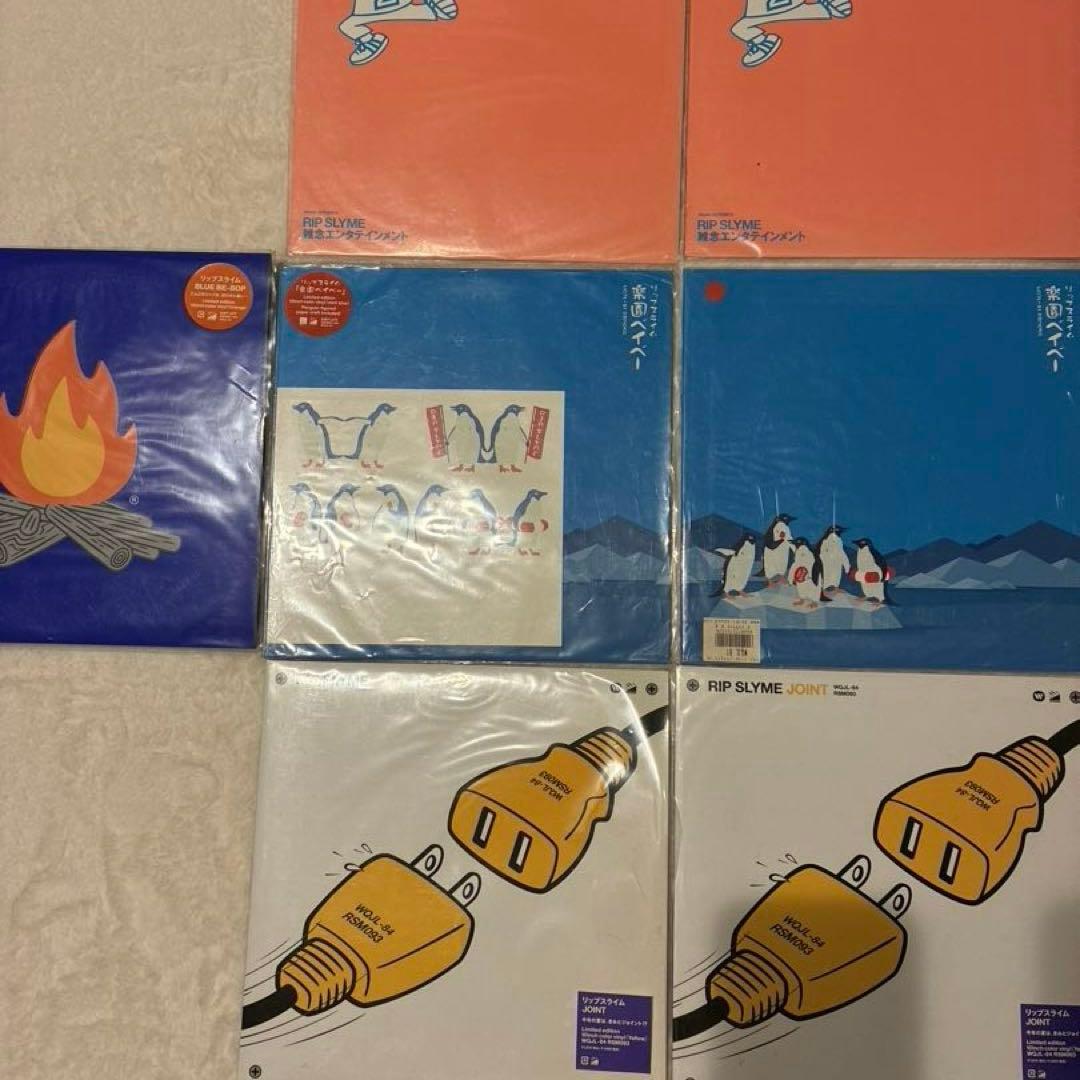 【激レア】RIP SLYME アナログレコード 7枚セット 楽園ベイベー 他）