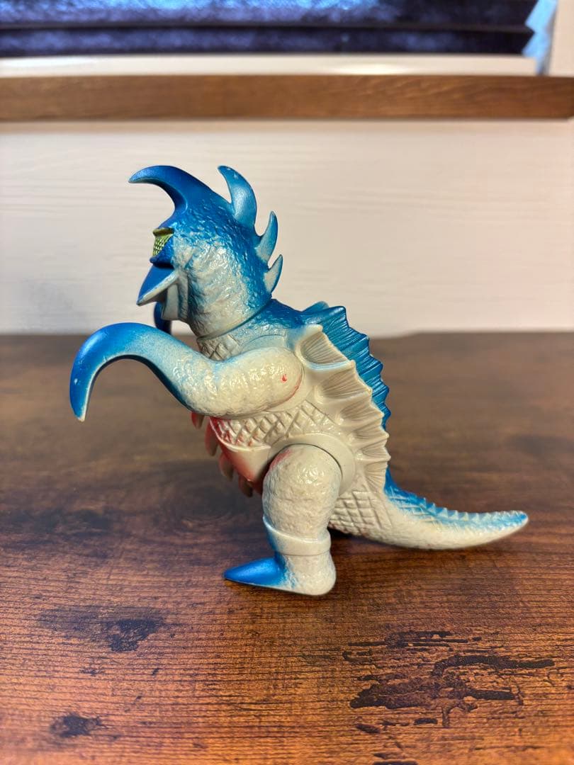 ブルマァク　ガイガン　当時物　ソフビ　ミドルサイズ　マルサン　ゴジラ　東宝　怪獣