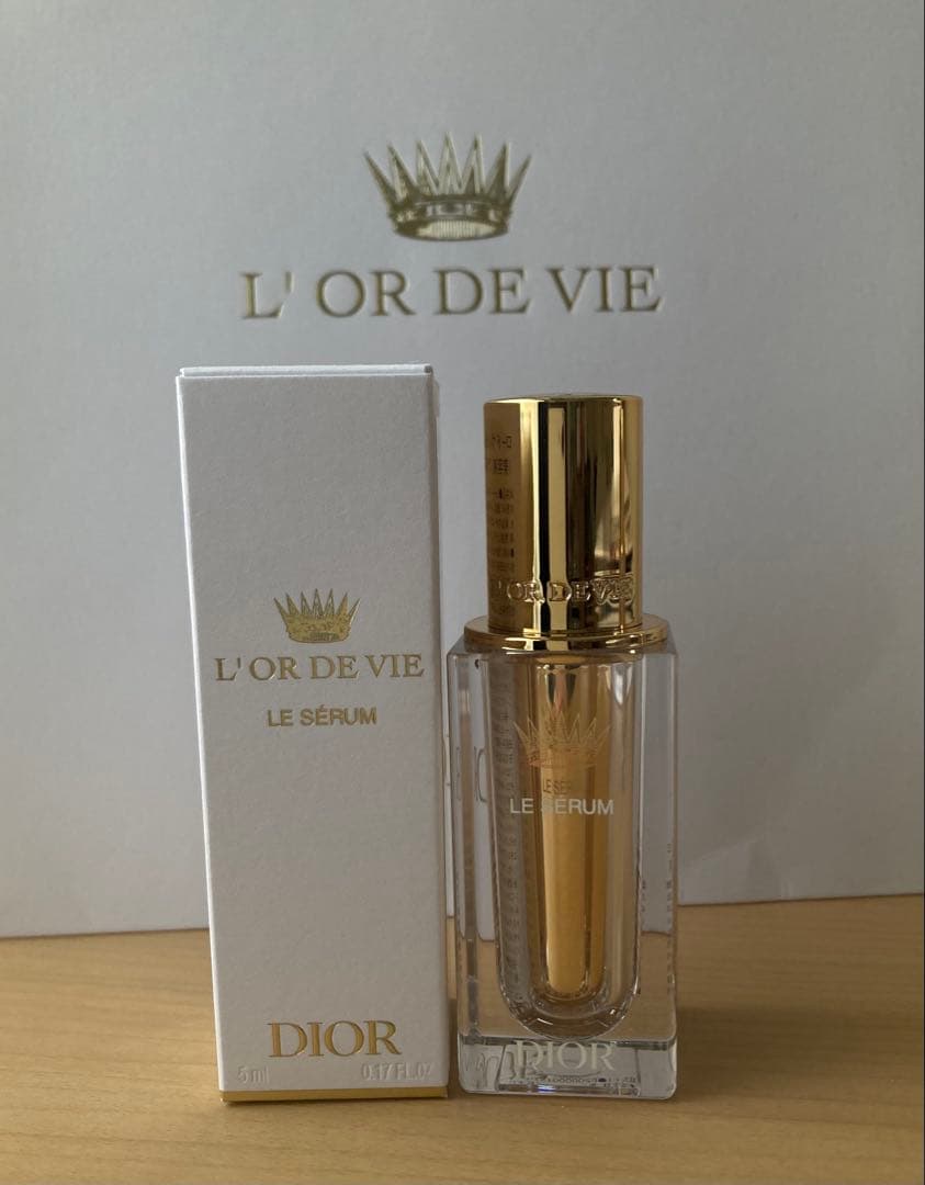 最新！DIOR ロー ド ヴィ ル セラム【5ml×3】現品ミニチュアボトル