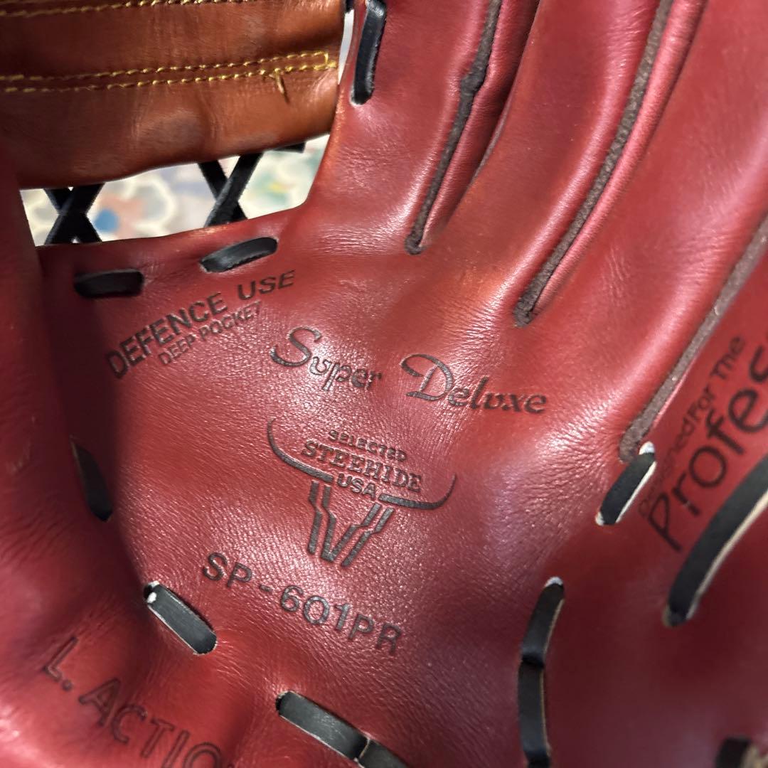 ワールドペガサス 右投げ 投手〜内野手用 グローブ 昭和レトロ