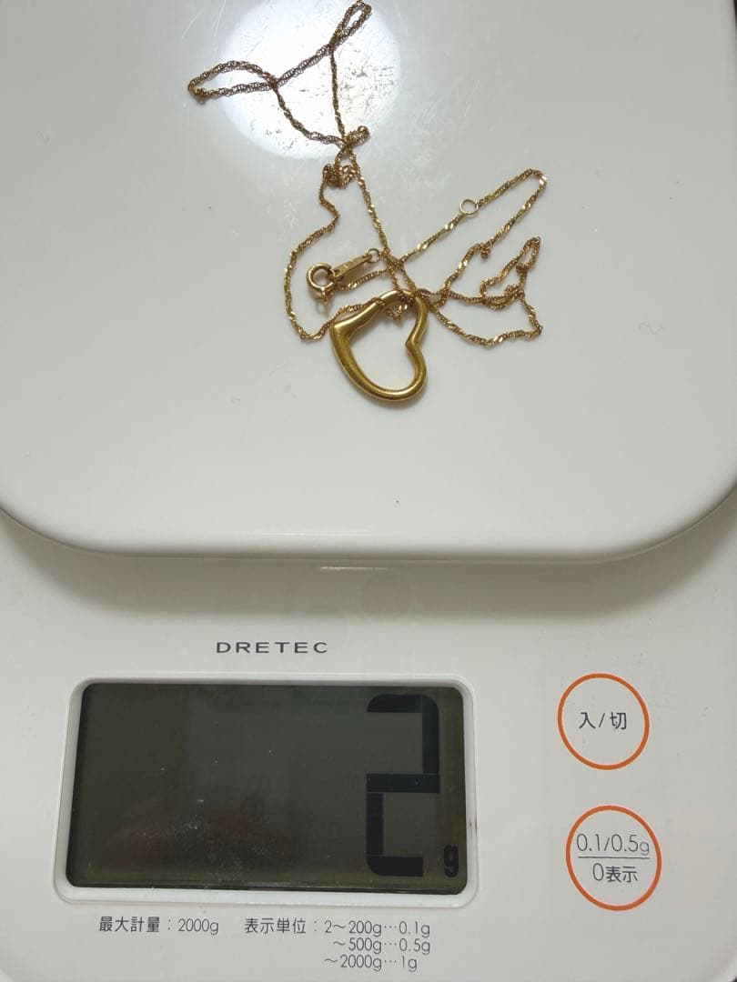 【限定値下げ】Tiffany＆Co. オープンハート ネックレス K18