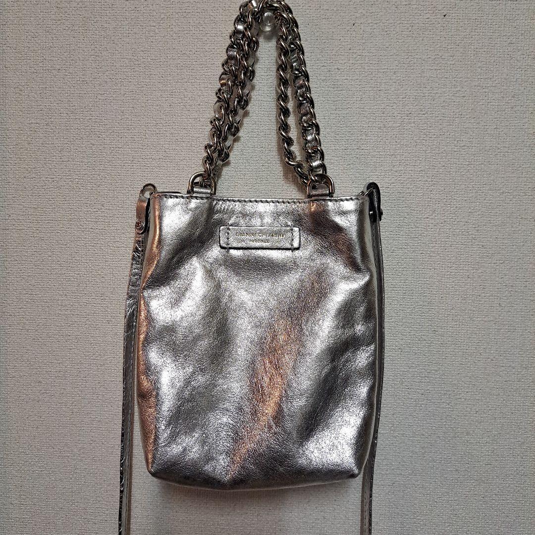 GIANNI CHIARINI　カミッラ　 シルバー　ショルダーバッグ