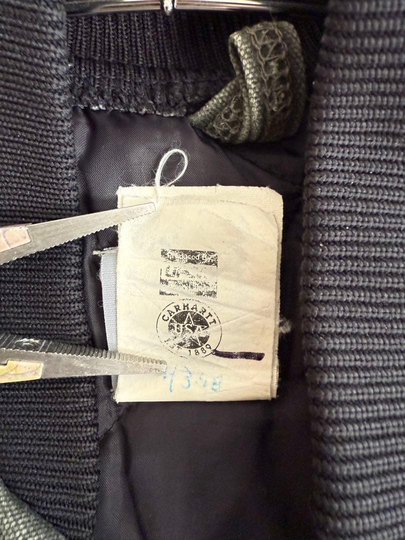 USA製 90s vintage ベスト S MOS極上フェード カーハート