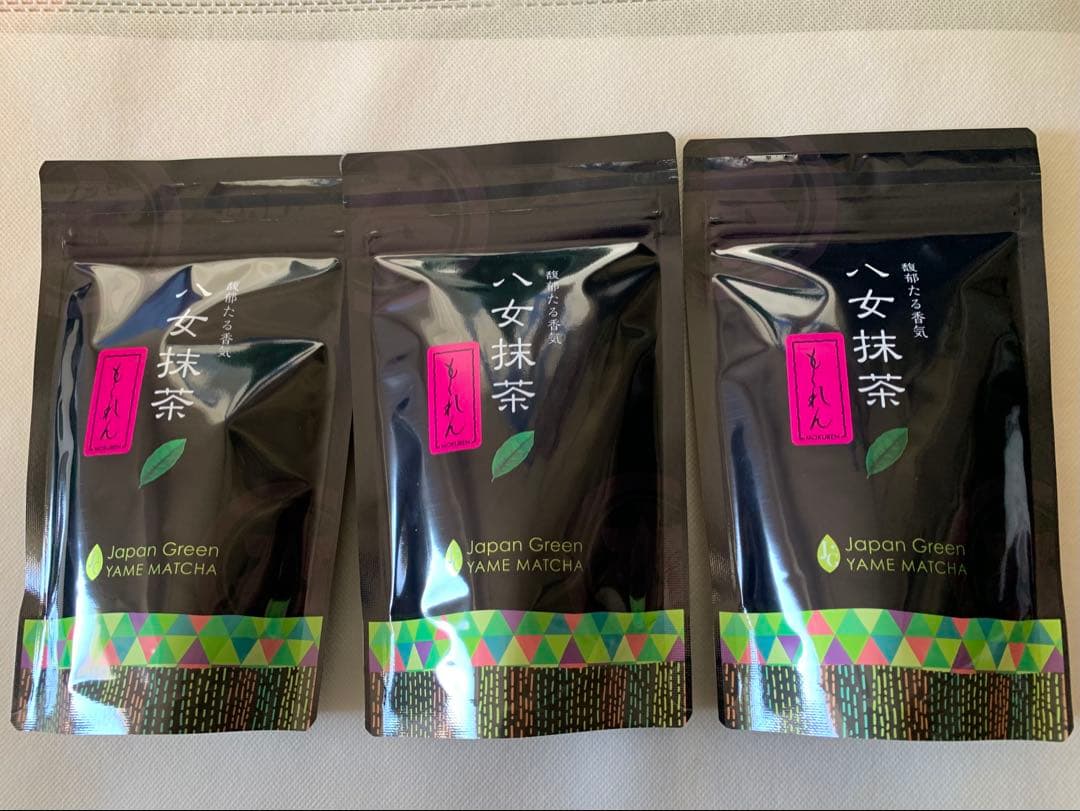 【にっき】　星野製茶園　八女の華 40g 2個　もくれん 100g 3袋