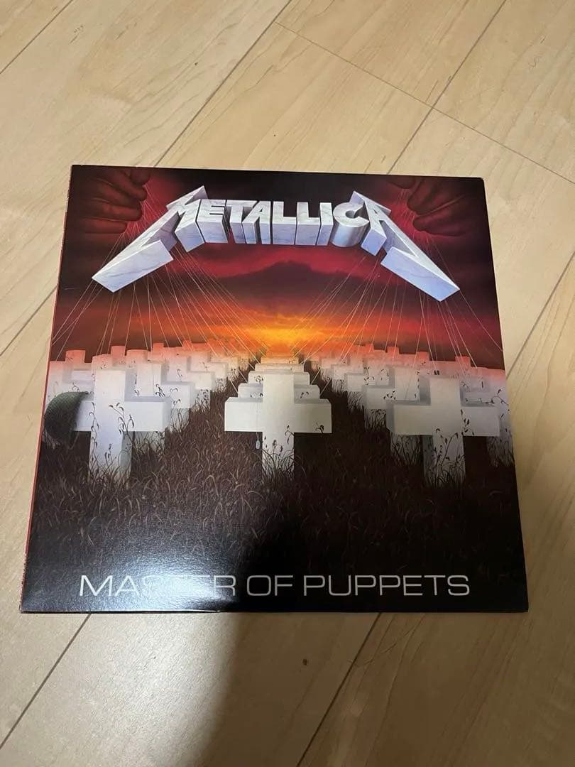 メタリカ　Master of Puppets ジャパン　日本　オリギナル
