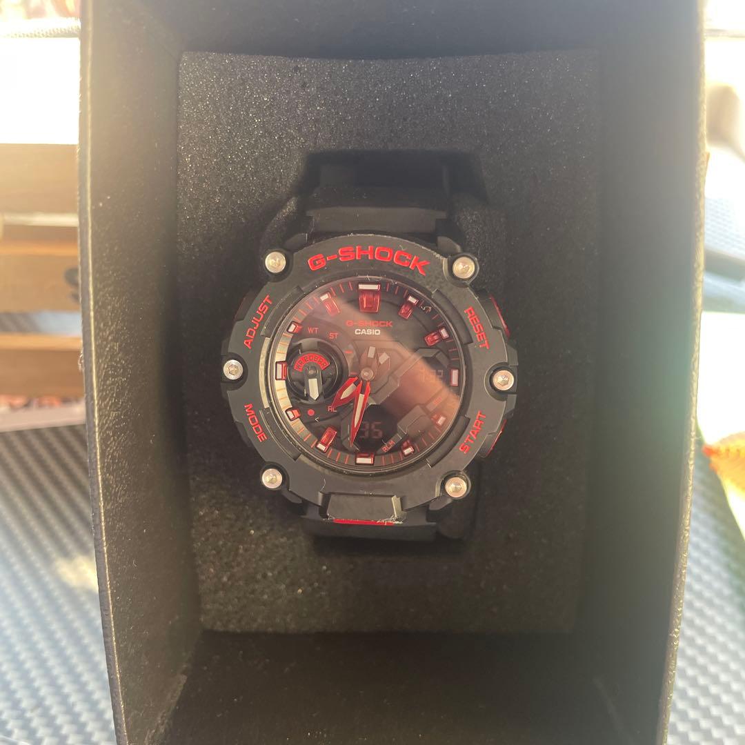 G-SHOCK ソーラー腕時計 ブラック/レッド 期間限定カラー 値下げしました