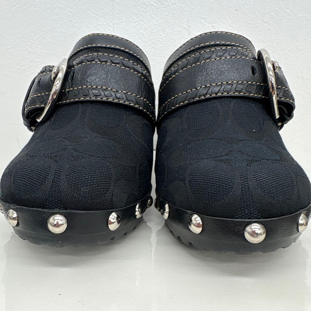 COACH コーチ サボ SABLE シグネチャー 7M サンダル 24cm