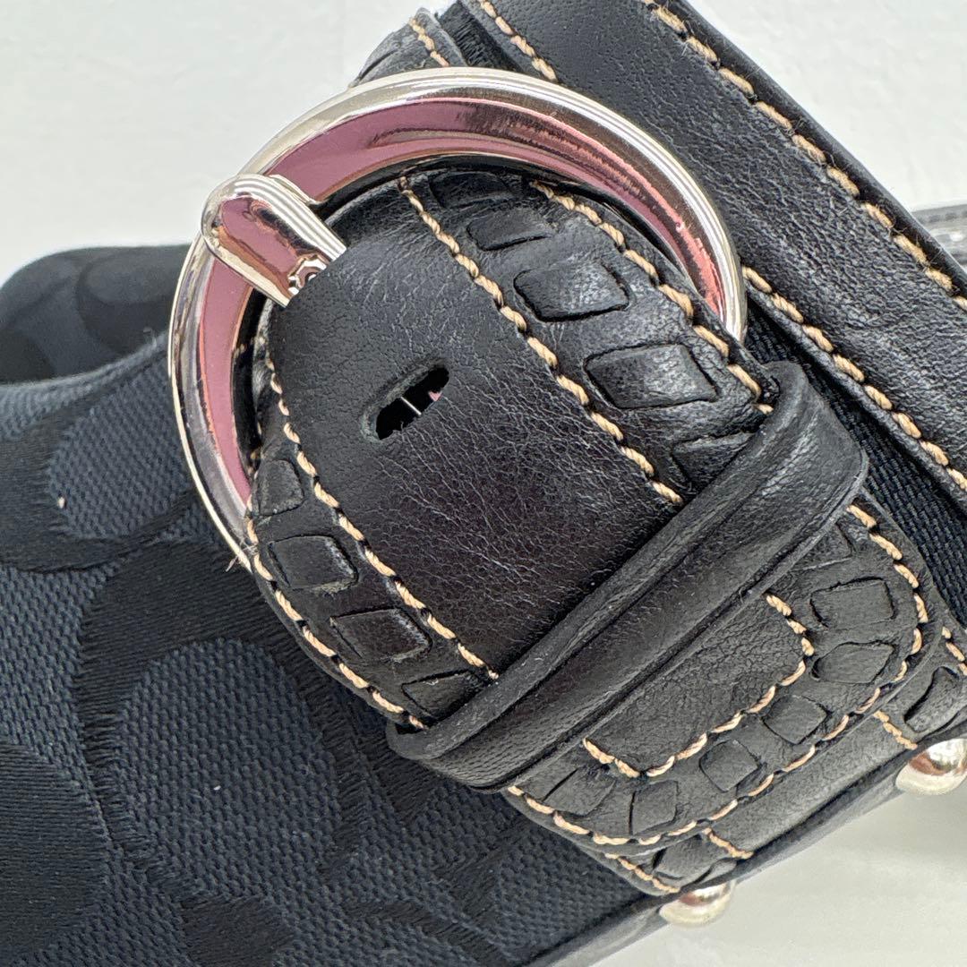 COACH コーチ サボ SABLE シグネチャー 7M サンダル 24cm