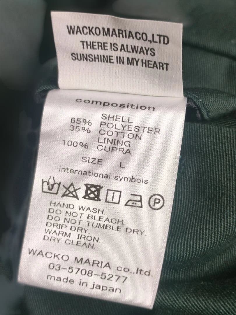 ホン.D.ケフィ　WACKO MARIA スラックス　オリーブ カーキ