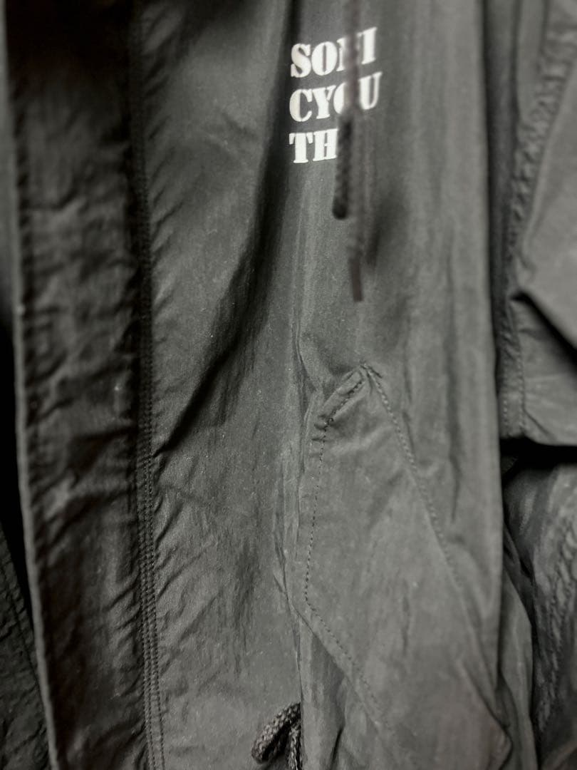 Sonic Youthモッズコート 黒 グラフィック レア 未使用品 最終価格