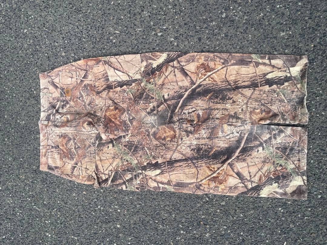 Carhartt リアルツリーカモ ペインターパンツ 34×32