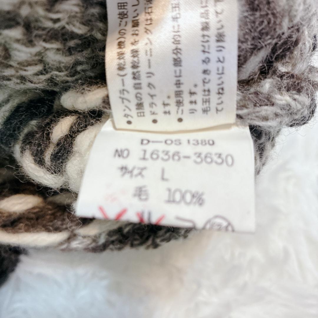 初期タグ CHAPS RALPH LAUREN 80s カウチンニット バード