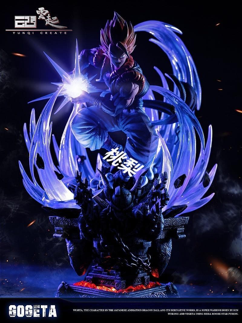 新品未開封『ドラコンボール』 超サイヤ人 ゴジータ　 ガレージキット スタチュー