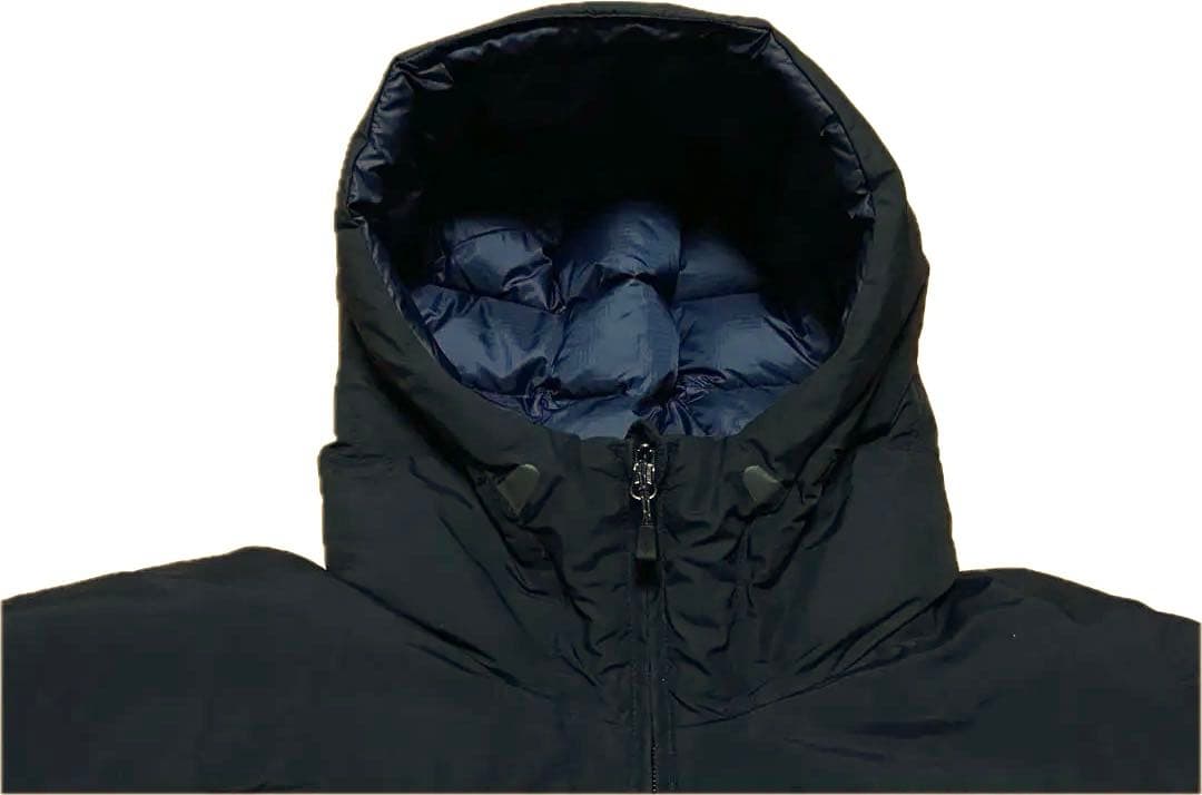 モンベル 1101492 コロラドパーカ リバーシブル ダウンジャケットL黒x紺