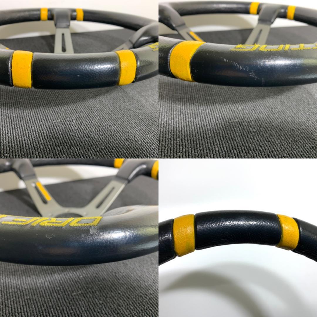 モモ ドリフティング シルバースポーク 35パイ ディープコーン ステアリング