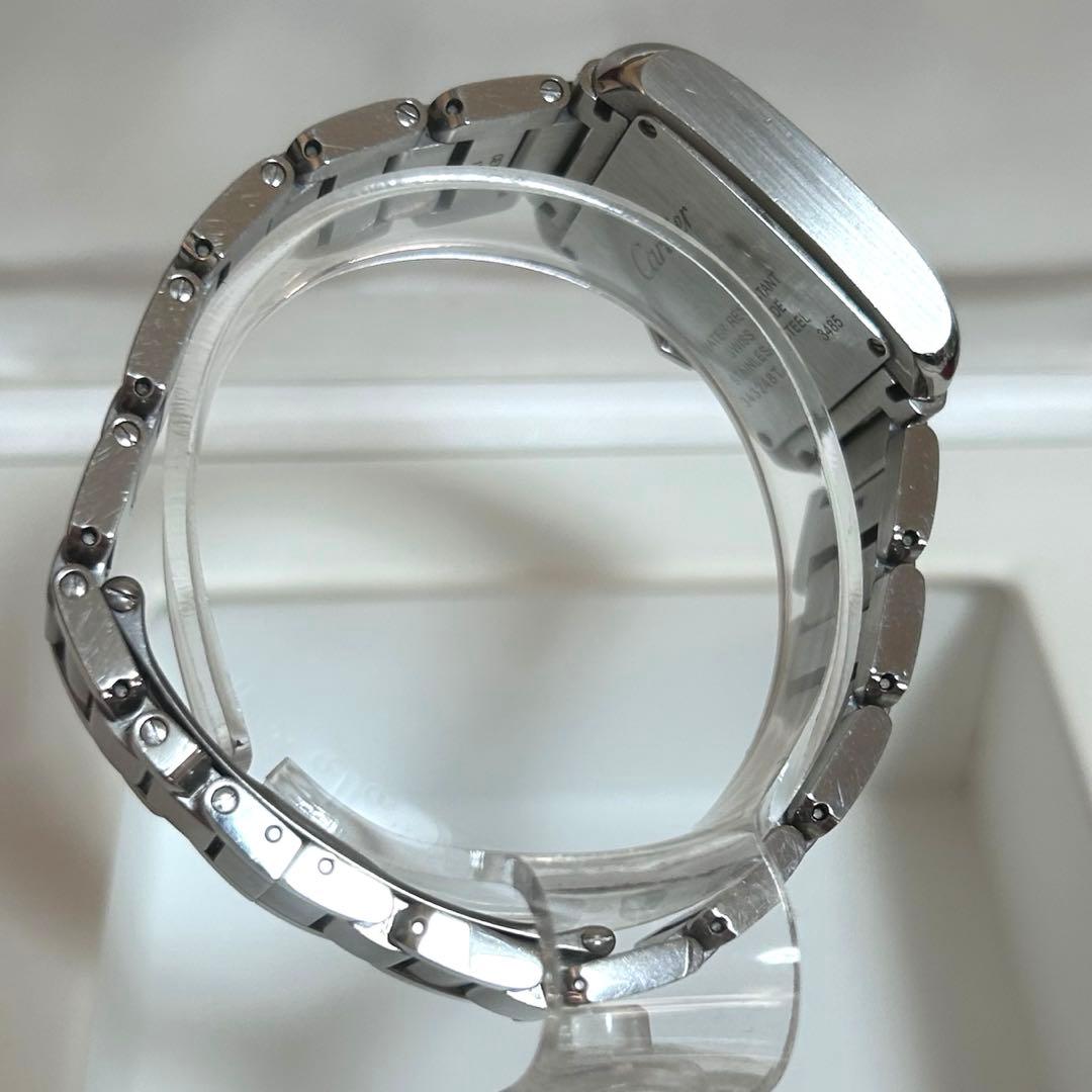 CartierカルティエタンクアングレースSMレディース腕時計　動作確認