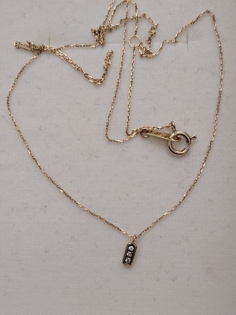 ♡[cui-cui] ダイヤモンド トリプルネックレス K10YG♡