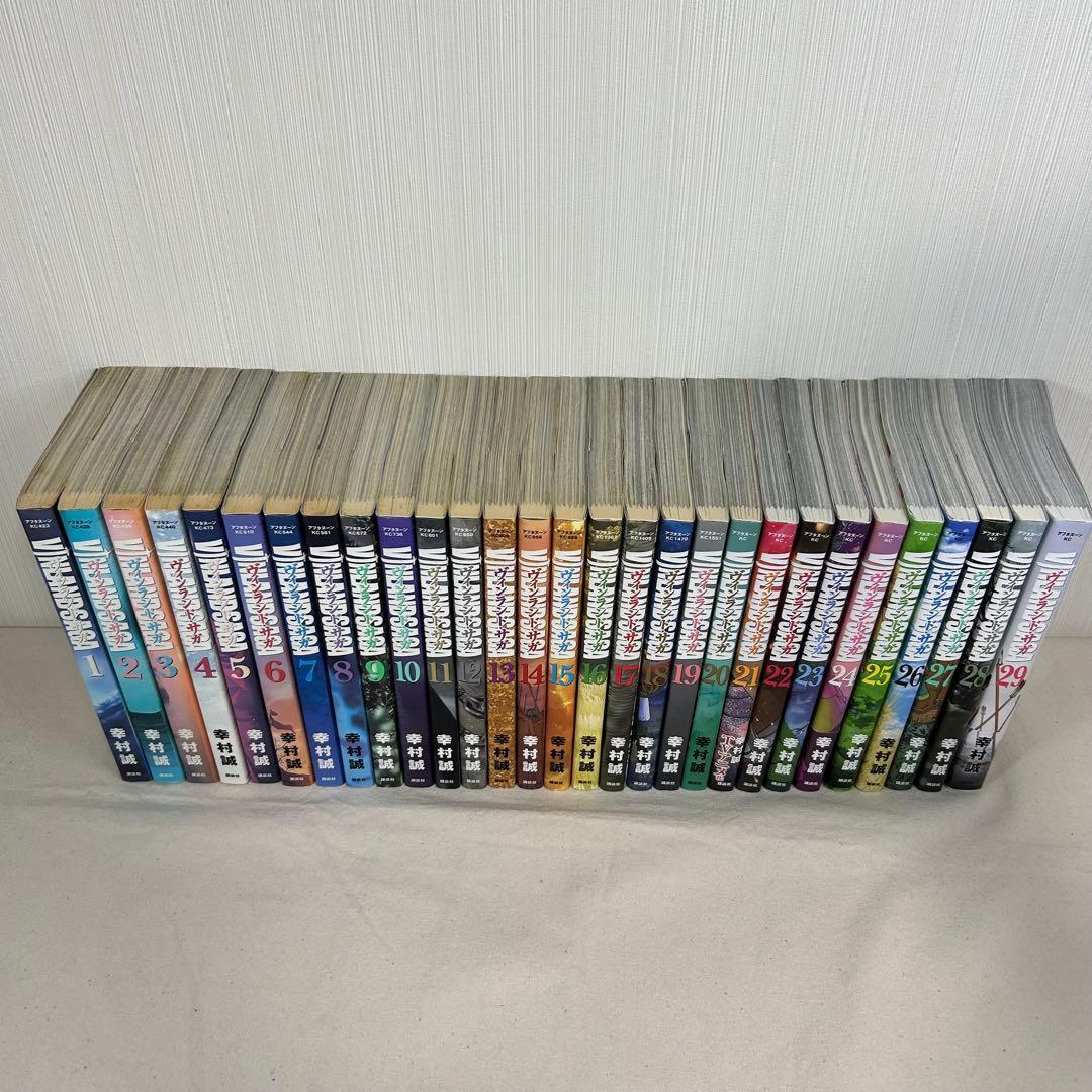 ヴィンランドサガ 幸村誠 全巻セット　1〜29巻　全巻　完結