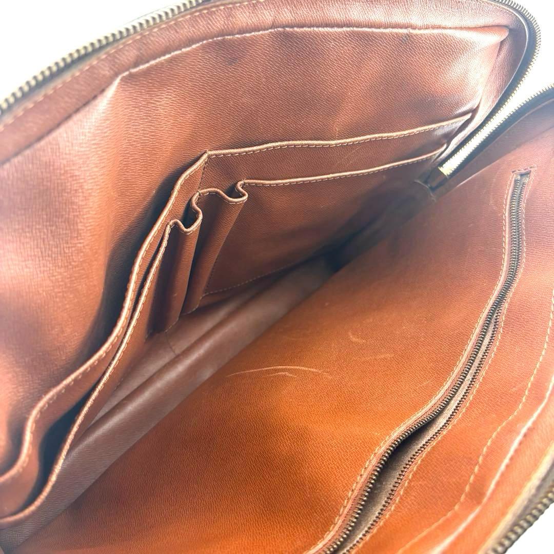 【美品】LOUIS VUITTON ポルトドキュマンヴォワヤージュ モノグラム