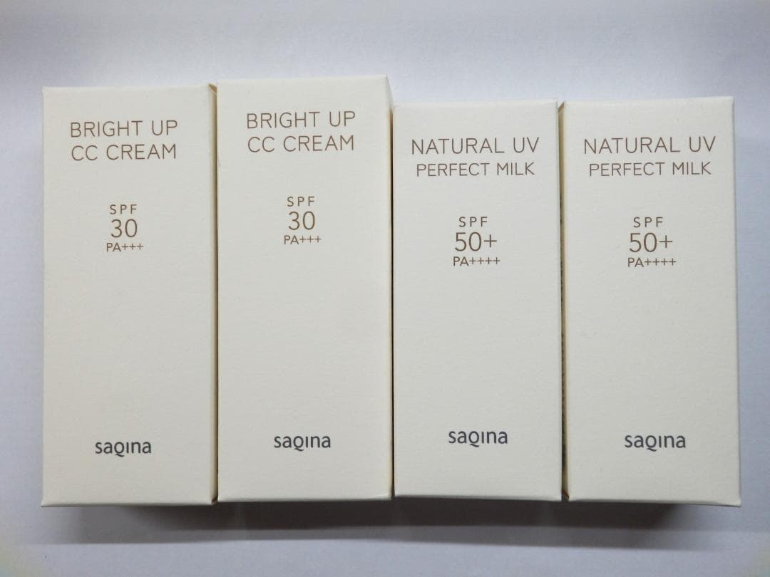 M1250 サキナ ブライトアップCCクリーム＆ナチュラルUVパーフェクトミルク