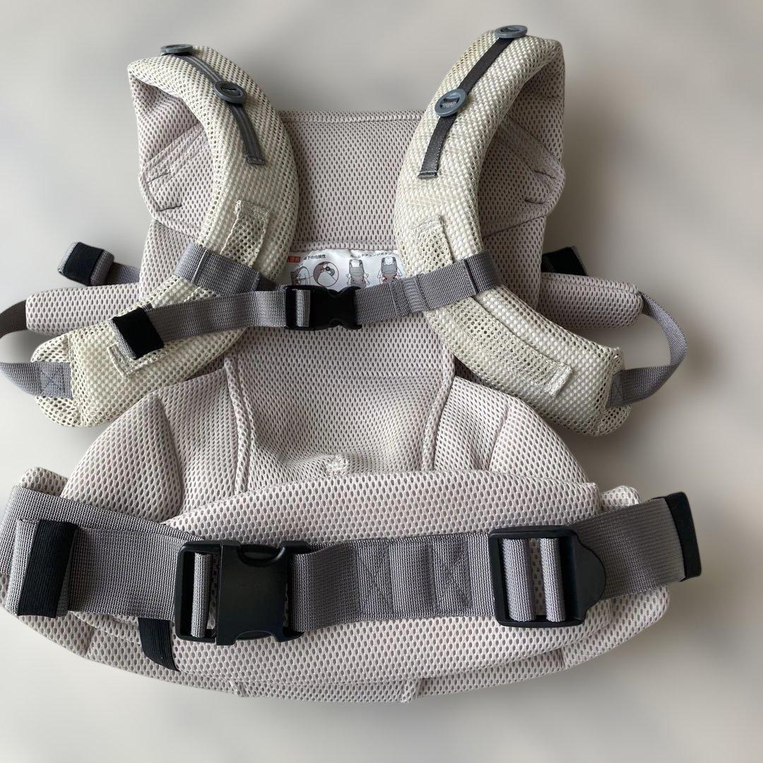 専用出品　エールべべ　キャリアスリー　抱っこ紐　ライトベージュ