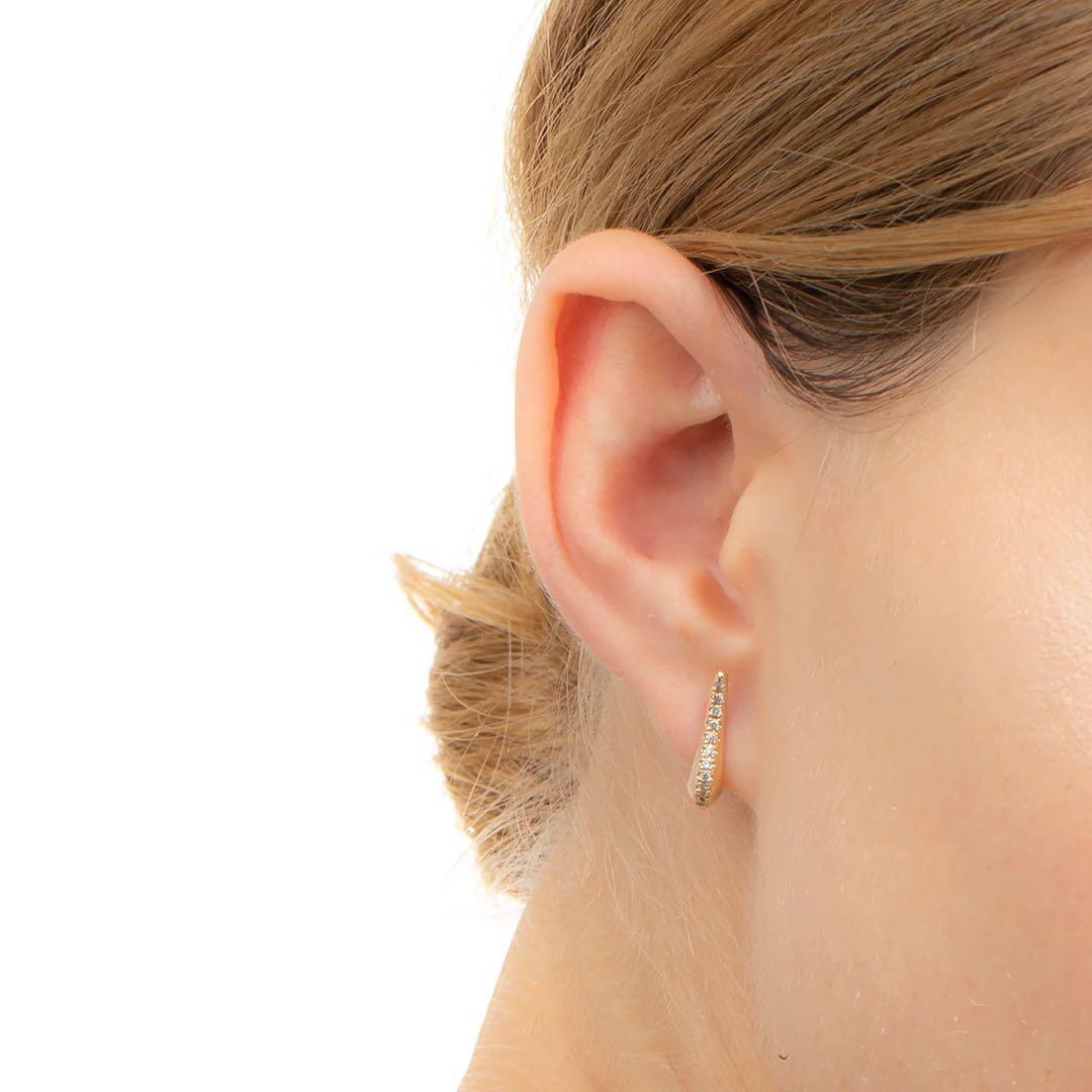 Hirotaka (片耳用) CYGNUS ダイヤモンド ピアス