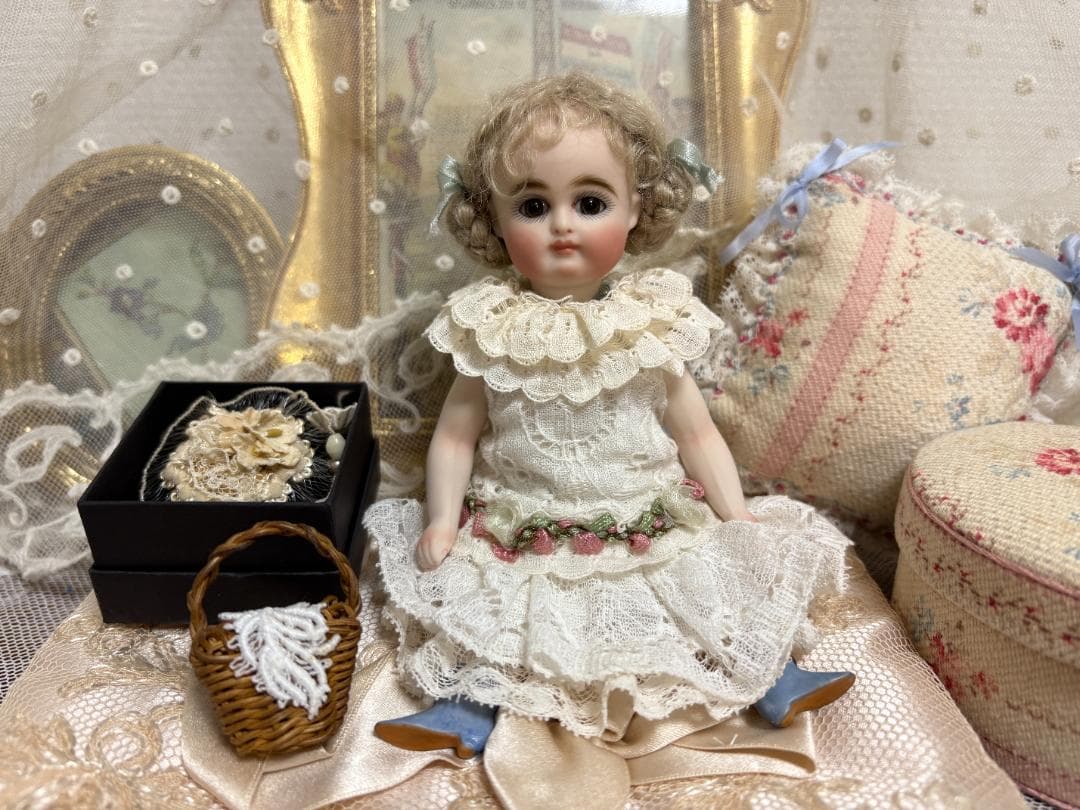 ✨5日間限定✨ミニョネット(身長16cm)＆衣装・小物セット　ビスクドールリプロ