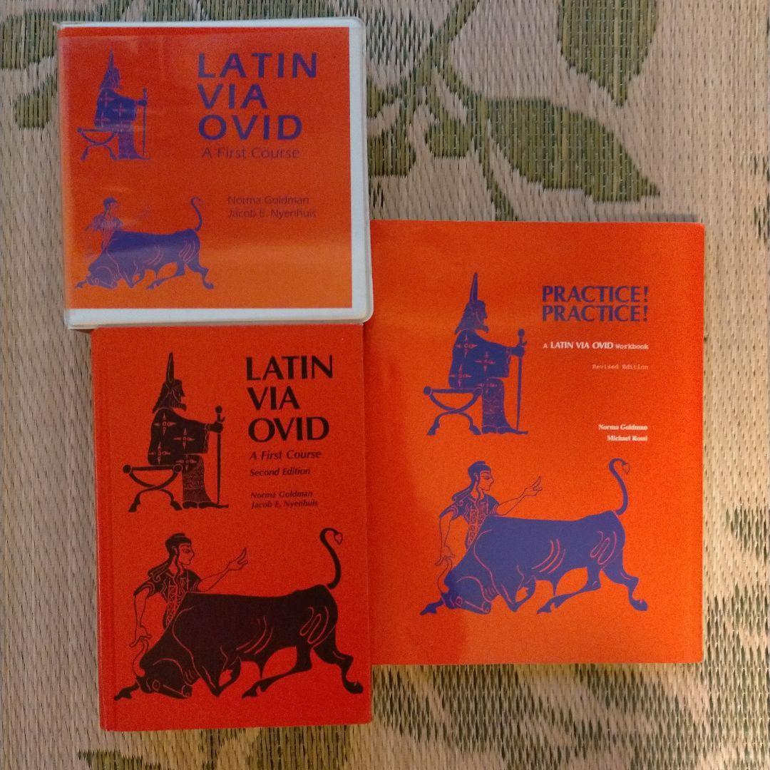 絵本・児童書 Latin Via Ovid 2d Ed & 21CDs & Work Book